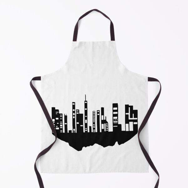Item preview, Paysage Urbain Volant 6 (simple, noir et blanc, minimaliste) designed and sold by EBFCDesigns.