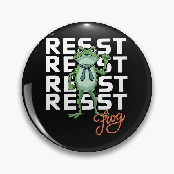 Artikelvorschau, Resist Frog Portland Froschprotest entworfen und verkauft von AnixieArtFun.