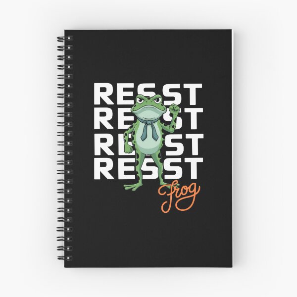 Artikelvorschau, Resist Frog Portland Froschprotest entworfen und verkauft von AnixieArtFun.