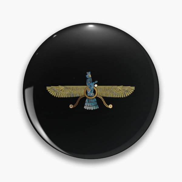 Item preview, Zoroaster Ahura Mazda Zoroastrian Religion Symbol designed and sold by xjdnflkodps23.