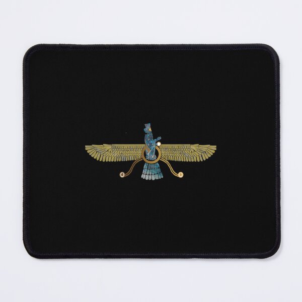 Item preview, Zoroaster Ahura Mazda Zoroastrian Religion Symbol designed and sold by xjdnflkodps23.