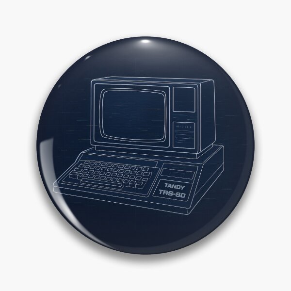 Item preview, Tandy TRS-80 Computer Blueprint Design designed and sold by Retr0Tshirts.