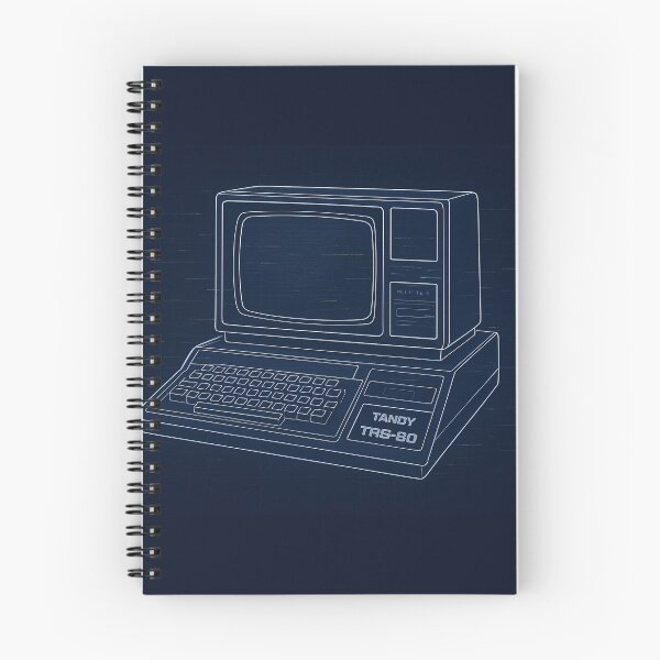 Item preview, Tandy TRS-80 Computer Blueprint Design designed and sold by Retr0Tshirts.