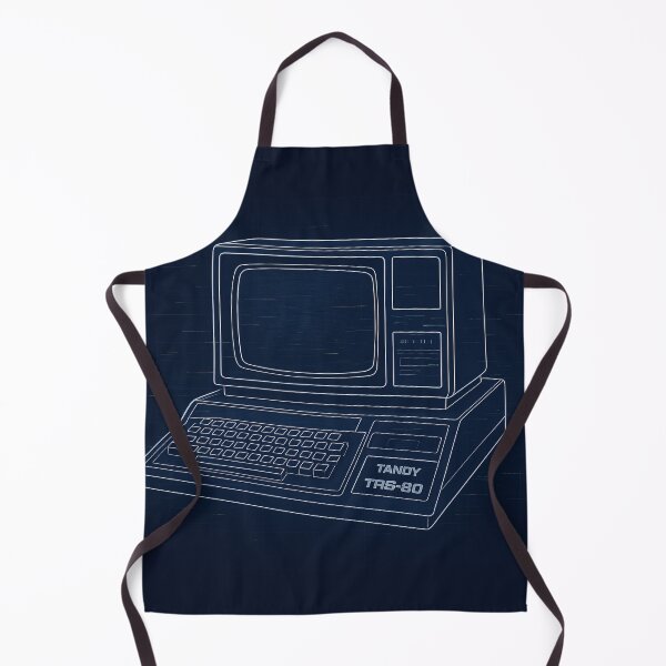 Item preview, Tandy TRS-80 Computer Blueprint Design designed and sold by Retr0Tshirts.