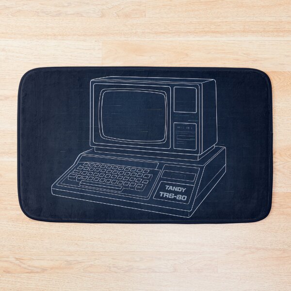 Item preview, Tandy TRS-80 Computer Blueprint Design designed and sold by Retr0Tshirts.