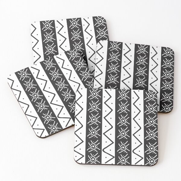 Item preview, Bogolan Pattern – African Mudcloth Geometric Design designed and sold by Wolagno.