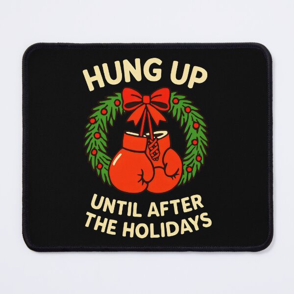 Item preview, Boxing on Hold with Creamy Text and Vintage Christmas Colors designed and sold by SplashTastic.