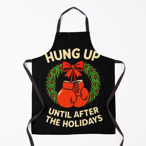 Item preview, Boxing on Hold with Creamy Text and Vintage Christmas Colors designed and sold by SplashTastic.