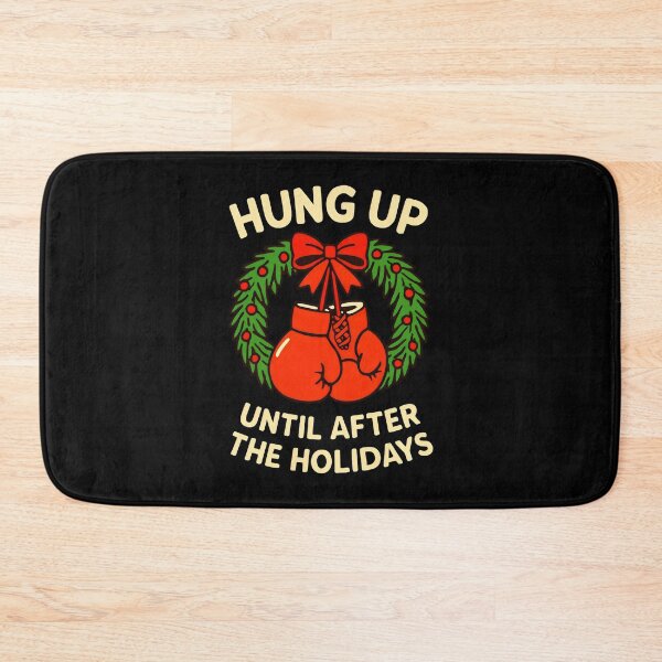Item preview, Boxing on Hold with Creamy Text and Vintage Christmas Colors designed and sold by SplashTastic.