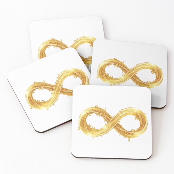 Item preview, Golden Infinity Drip - Eternal Luxury Symbol designed and sold by MonaRose_Art.