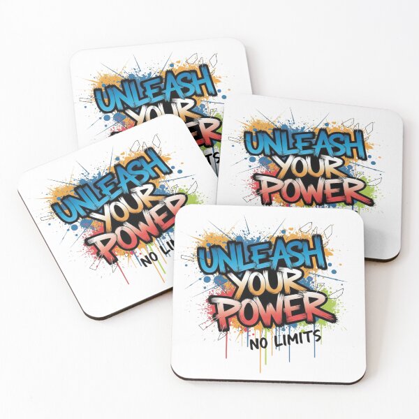 Item preview, Unleash Your Power – Motivational Graffiti Design designed and sold by Kavya Art.
