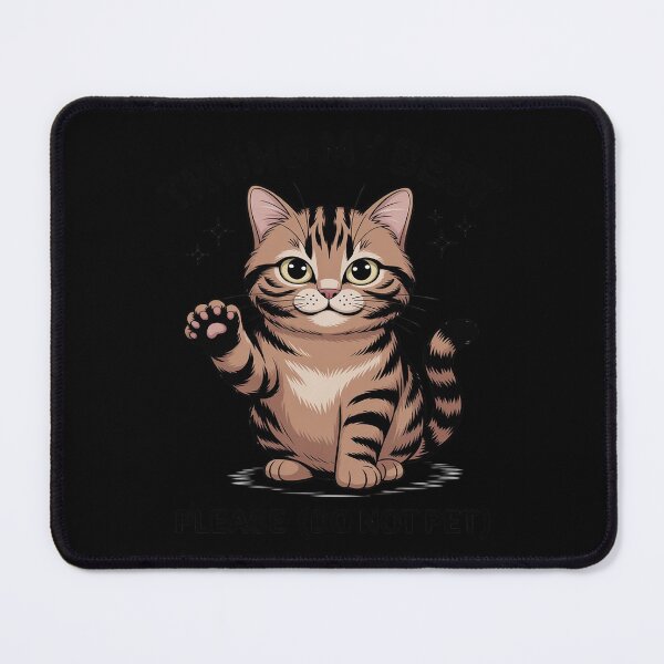 Item preview, Funny Cat Social Overwhelm Trying My Best Emotional designed and sold by BlackStars3Neon.