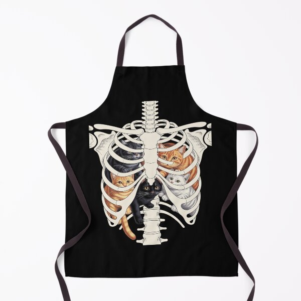 Item preview, Funny Cat Spine Skeleton Rib Cage designed and sold by BlackStars3Neon.