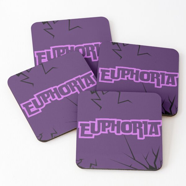 Item preview, Euphoria – Dark Purple Broken Euphoria Design with Cracks designed and sold by LOUBNEY.