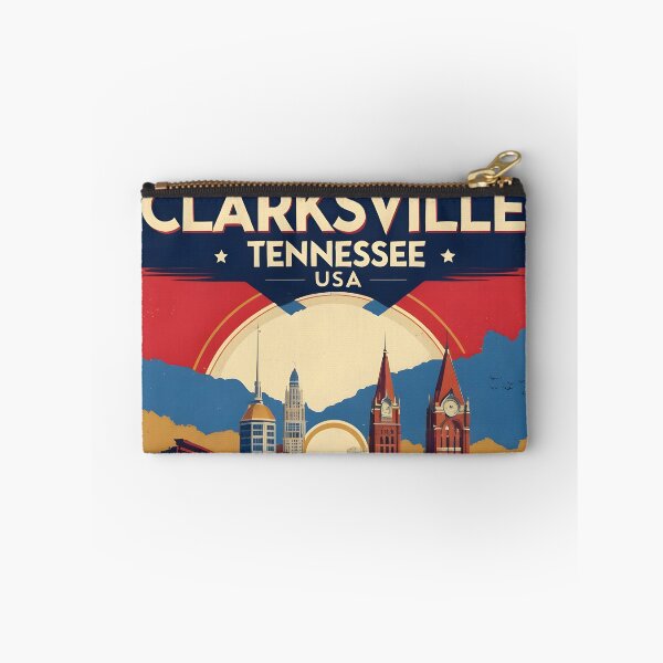 Item preview, Clarksville Tennessee 1950s USA Vintage Travel Tourism designed and sold by TravelersGems.