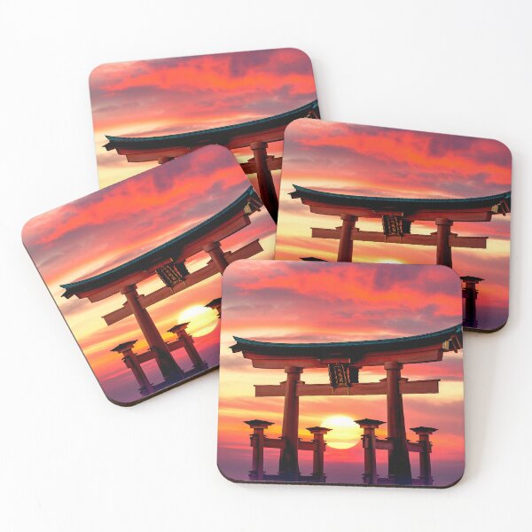 Item preview, Sunset Through the Torii Gate designed and sold by Exodoi.