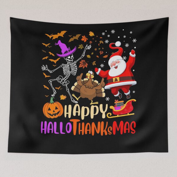 Item preview, Vintage Merry Tree Christmas 2025 Hallothanksmas Happy designed and sold by JamieFmorriSS.