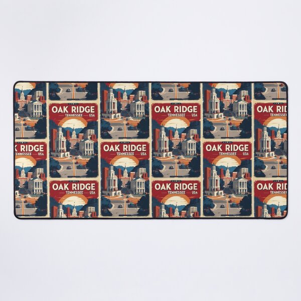 Item preview, Oak Ridge Tennessee 1950s USA Vintage Travel Tourism designed and sold by TravelersGems.