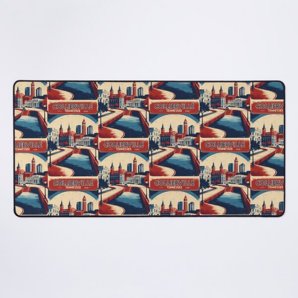 Item preview, Collierville Tennessee 1950s USA Vintage Travel Tourism designed and sold by TravelersGems.