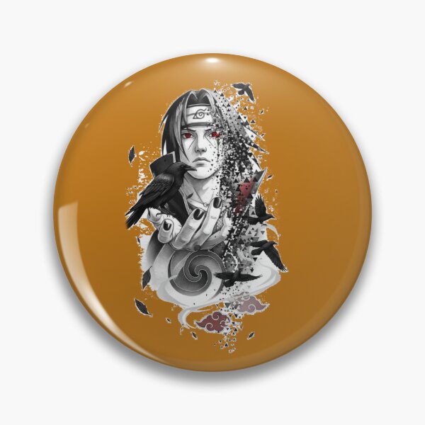 Item preview, Itachi Uchiha  - Sharingan Eyes Anime Manga Spooky Fan Art designed and sold by karim38.