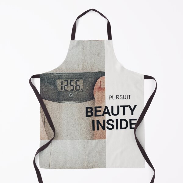Item preview, PURSUIT BEAUTY INSIDE Scale Photo - Body Positivity Quote Art designed and sold by SergioMiklos.