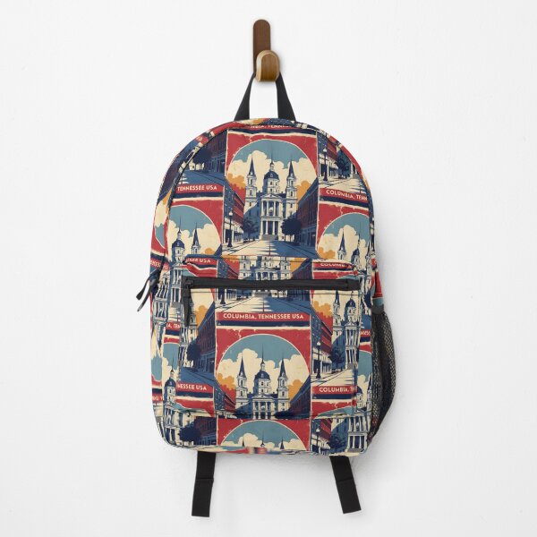 Item preview, Columbia Tennessee 1950s USA Vintage Travel Tourism designed and sold by TravelersGems.