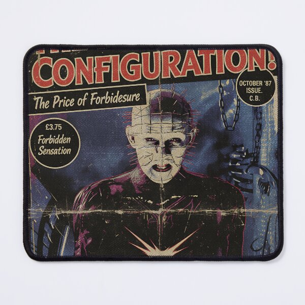 Item preview, The Forbidden Sensation: Vintage 80s Occult Puzzle Box Horror Magazine Cover designed and sold by vaerk.