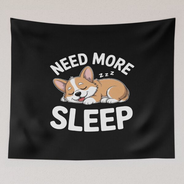 Item preview, Funny Corgi Dog Pajama Need More Sleep Animal Lover designed and sold by BlackStars3Neon.