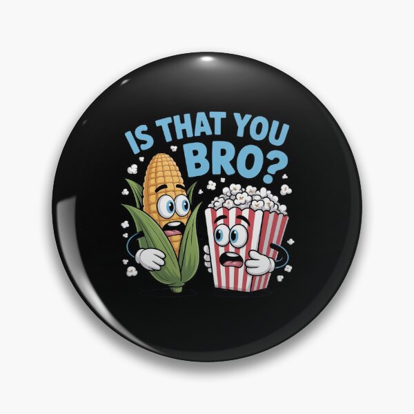 Item preview, Funny Corn and Popcorn Popped Kernel designed and sold by BlackStars3Neon.