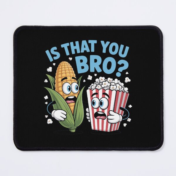 Item preview, Funny Corn and Popcorn Popped Kernel designed and sold by BlackStars3Neon.