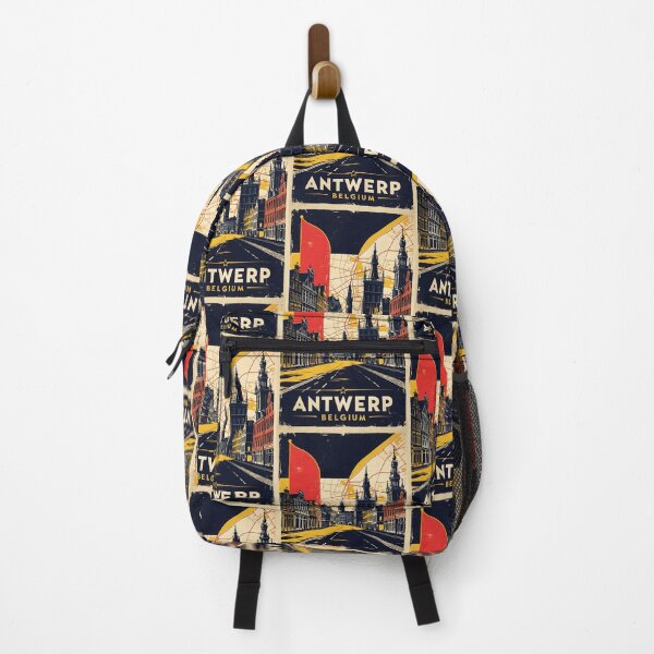Item preview, Antwerp Belgium 1950s Vintage Travel Tourism designed and sold by TravelersGems.
