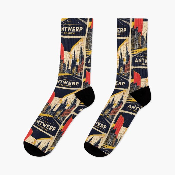 Item preview, Antwerp Belgium 1950s Vintage Travel Tourism designed and sold by TravelersGems.