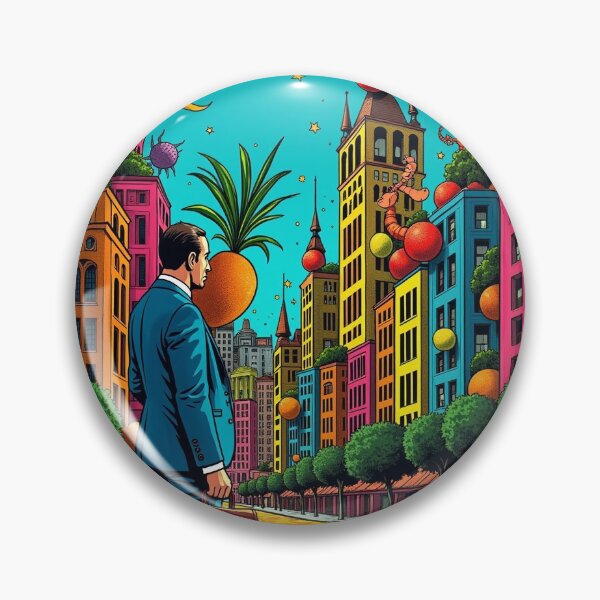 Item preview, Fruitful Metropolis designed and sold by PictorialWhimsy.