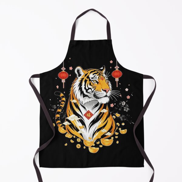 Item preview, Golden Tiger Prosperity designed and sold by ZodiacWonders.