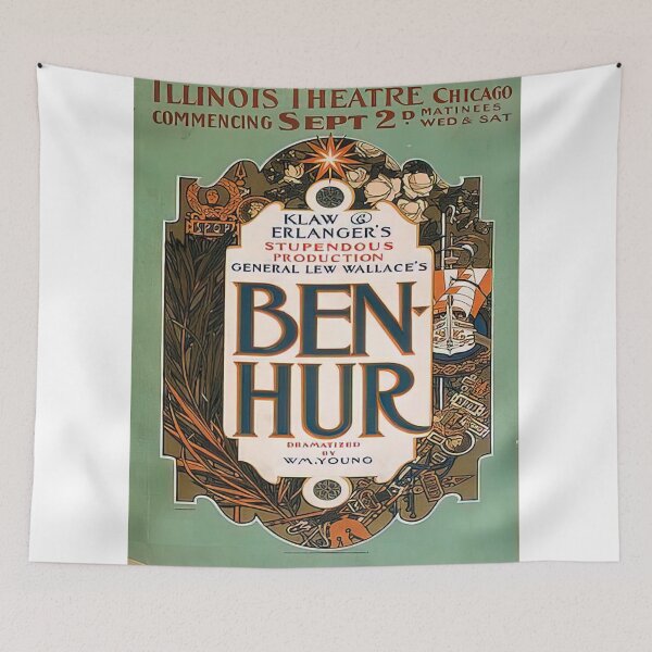 Item preview,  vintage poster ben hur   designed and sold by allezwagandi.