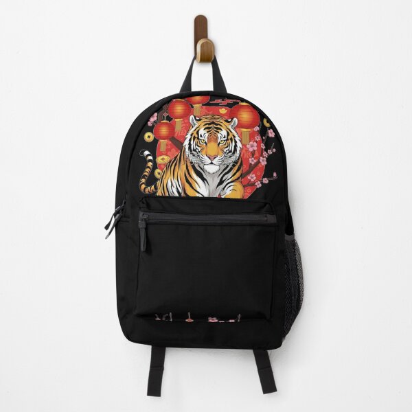 Item preview, Golden Tiger Lunar Prosperity designed and sold by ZodiacWonders.