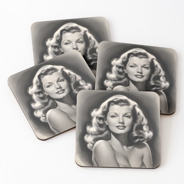 Item preview, Rita Hayworth designed and sold by WorldofCharcoal.