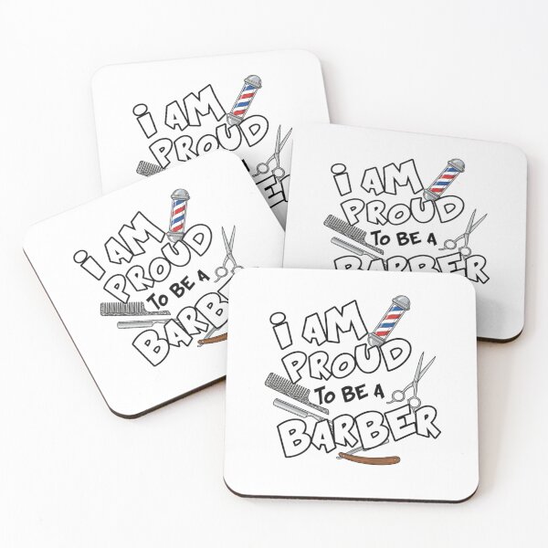 Item preview, Proud to Be a Barber – Classic Barber Life Design designed and sold by Kavya Art.