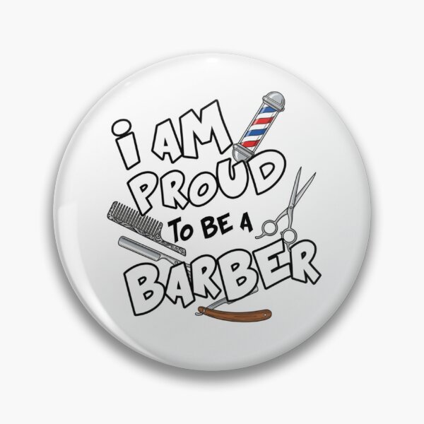Item preview, Proud to Be a Barber – Classic Barber Life Design designed and sold by Kavya Art.