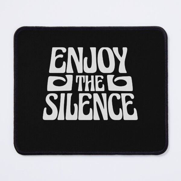 Item preview, Enjoy The Silence Quote Peace Quiet Introvert Peace designed and sold by shirt-o-mat.
