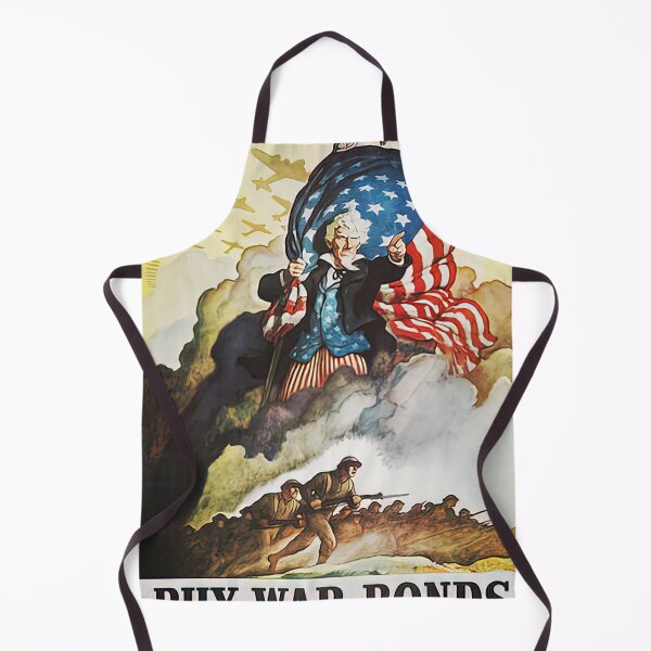 Item preview, vintage poster buy war bonds designed and sold by allezwagandi.
