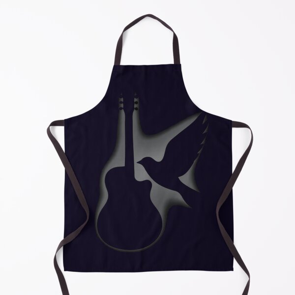 Item preview, Freedom Melody T-Shirt – Guitar & Bird Artistic Music Tee designed and sold by KDesignCrafts.