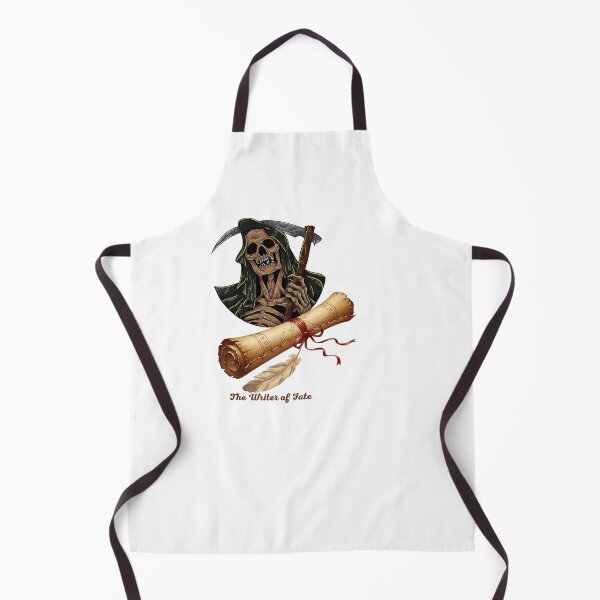 Item preview, The Writer of Fate – Grim Reaper with Ancient Scroll Design designed and sold by ArtoraGallery.