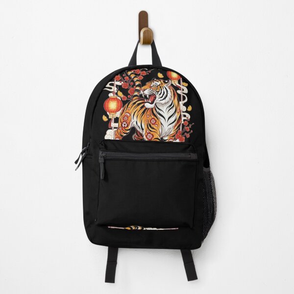 Item preview, Auspicious Tiger Blossom Fortune designed and sold by ZodiacWonders.