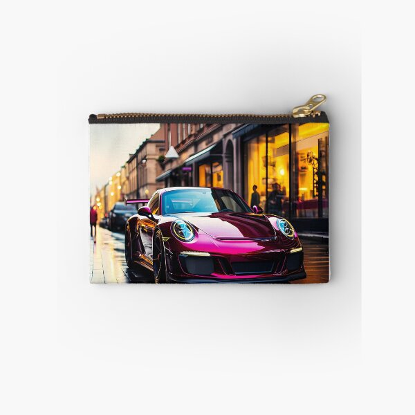 Item preview, Motorsport Inspired Supercar Posed In Evening Shopping District designed and sold by RevUpDesign.