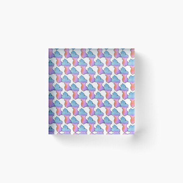 Item preview, Watercolor Pattern Guyana designed and sold by TheIconSmith.