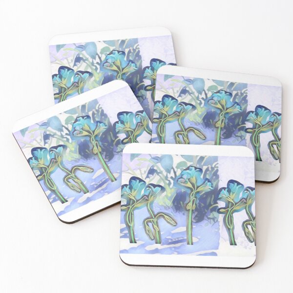 Item preview, Wild Flowers Trio Print: A floral mix design  designed and sold by Art-by-Nade.
