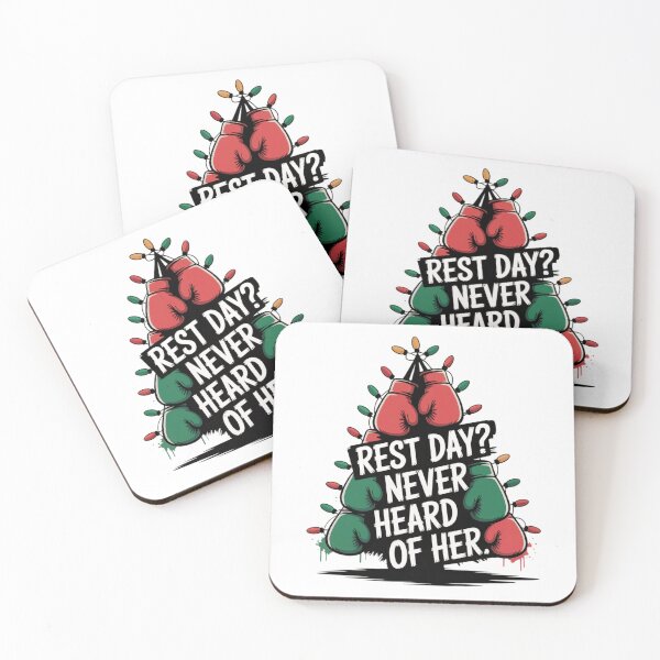 Item preview, Rest Day? Never Heard of Her – Boxing Christmas Humor designed and sold by WSPrintCrafter.