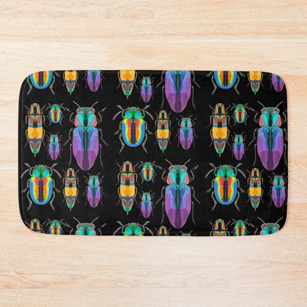 Item preview, J is for Jewel Beetle,Jewel Beetle Illustration – Colorful Insect Art for Nature and Wildlife Enthusiasts designed and sold by PrettylittlepastelUk.