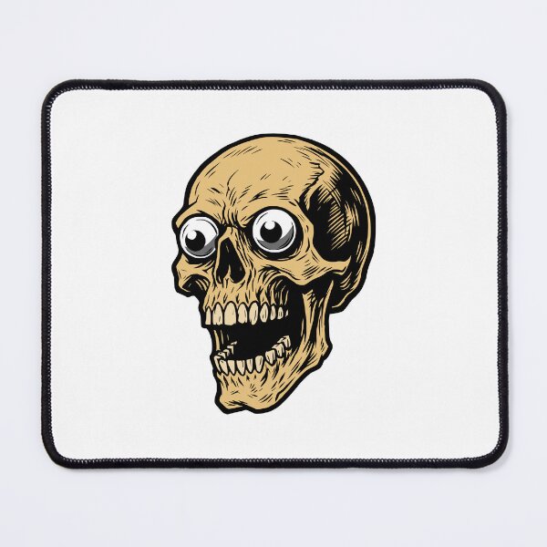 Item preview, Googly Eyed Skull designed and sold by sirglennbo.